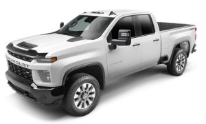 GMC Sierra 1500 Hood Deflector - Husky Liners - Aeroskin - Smoke - `14-`18